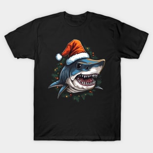 Shark Christmas T-Shirt